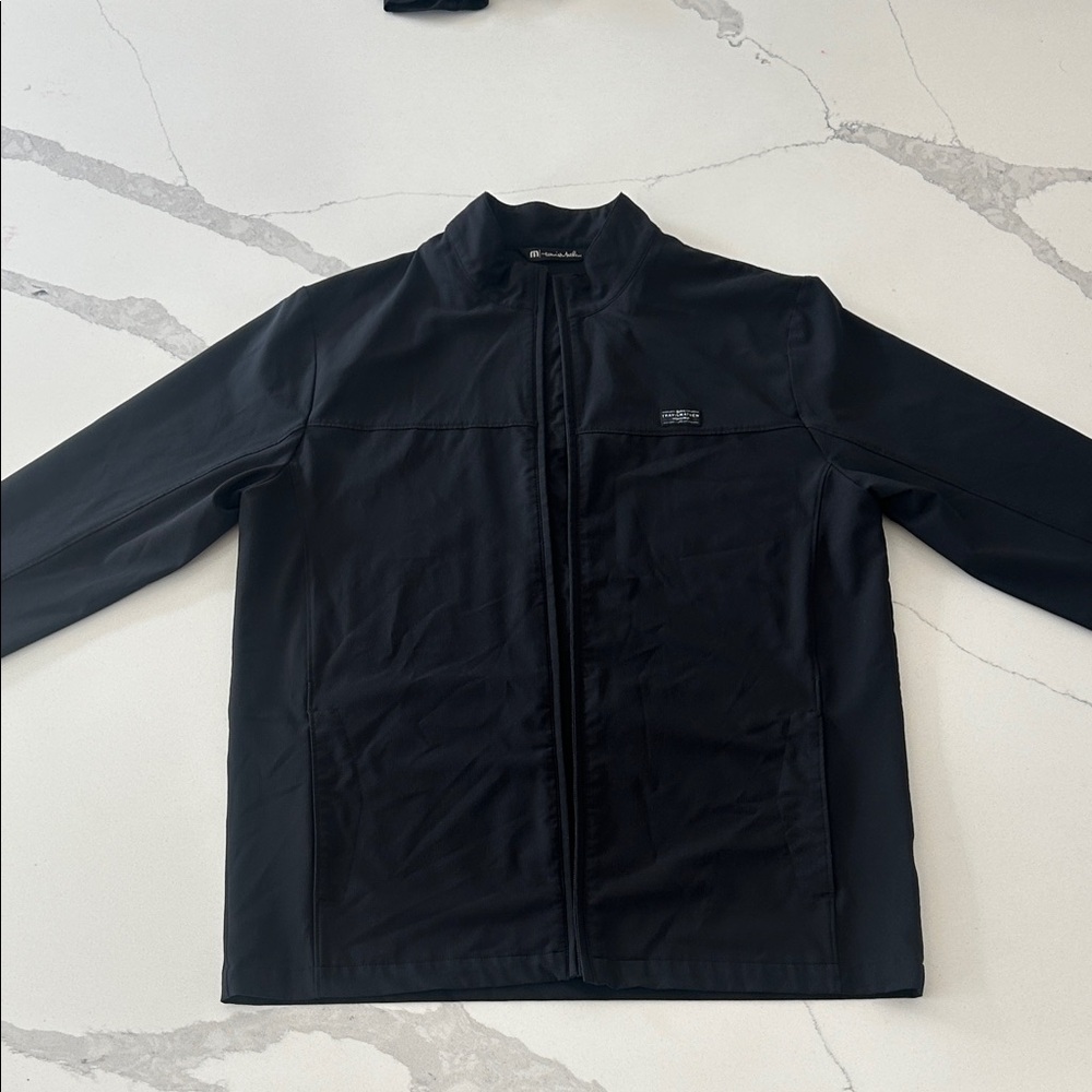 Travis Mathew Black Windbreaker Jacket